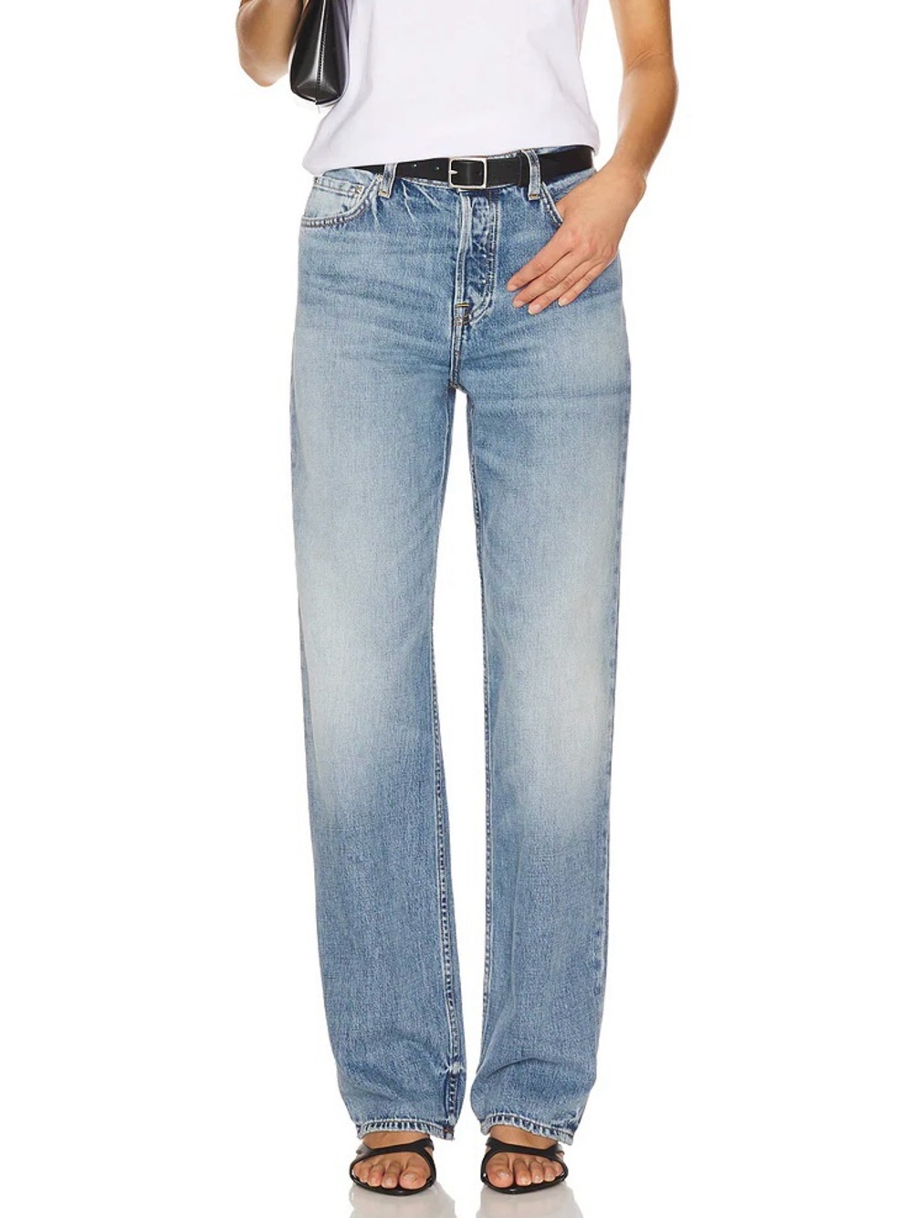 GRLFRND Bella Low Rise Boyfriend Jean
